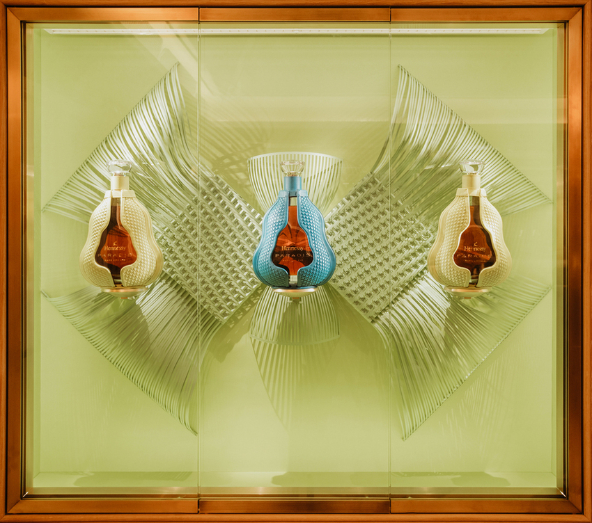 Hennessy Harrods - Installation by Mathilde Nivet 